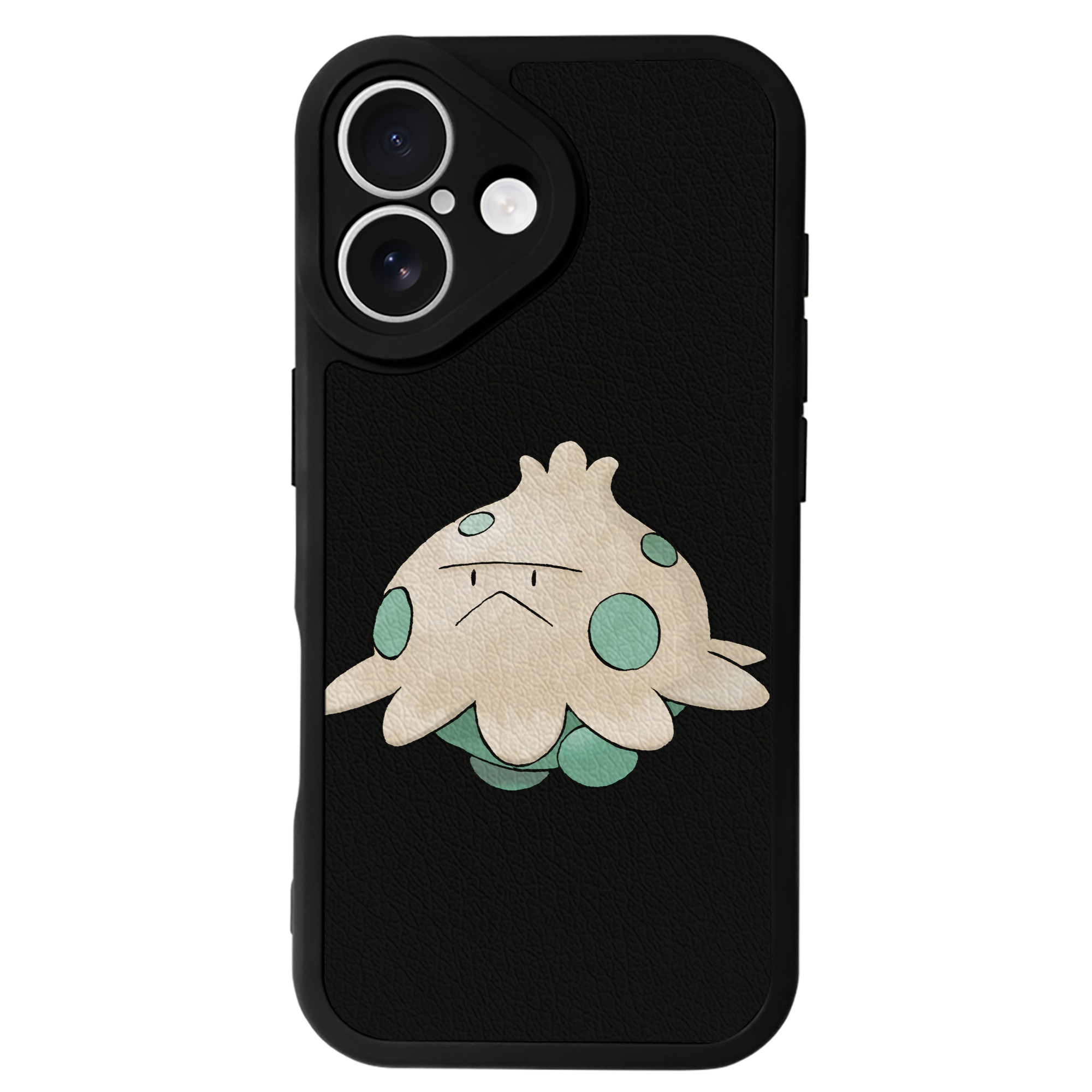（画像用） ポケットモンスター Pokémon 【iPhone 16シリーズ対応】シリコンスマホケース（レザー調） 材質：シリコン